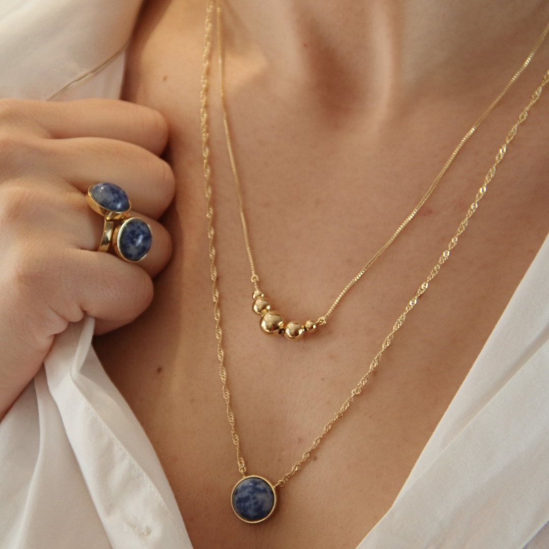 Colar Dot Ouro