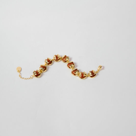 Pulseira Pedra Vermelha