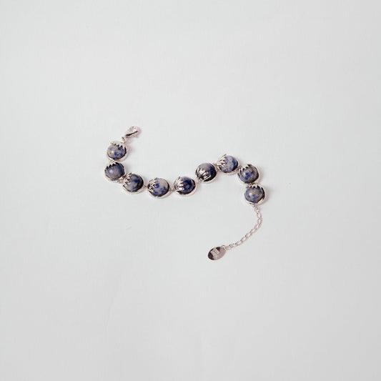 pulseira pedra azul